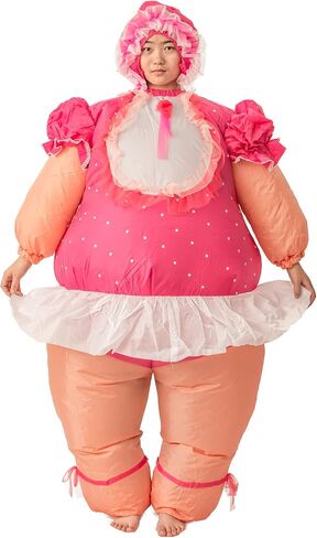 Baby Doll Inflatable Costume Adult Size Cute Halloween Party Fancy Dress in Saudi Arabia