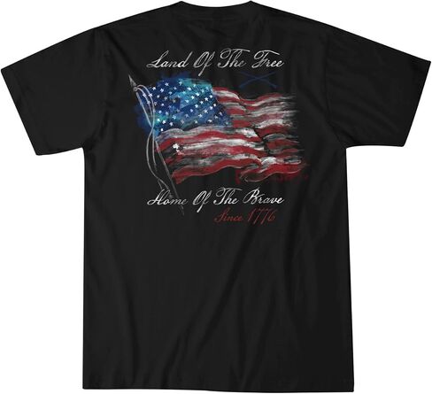 Howitzer Clothing Boy's Patriotic American Flag T-Shirt, Graphic Design in Kuwait
