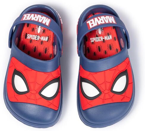 صنادل Marvel الرسمية Spider-Man Spidey Kids مقاومة للماء سهلة الارتداء وخفيفة الوزن ومريحة للعب in Kuwait