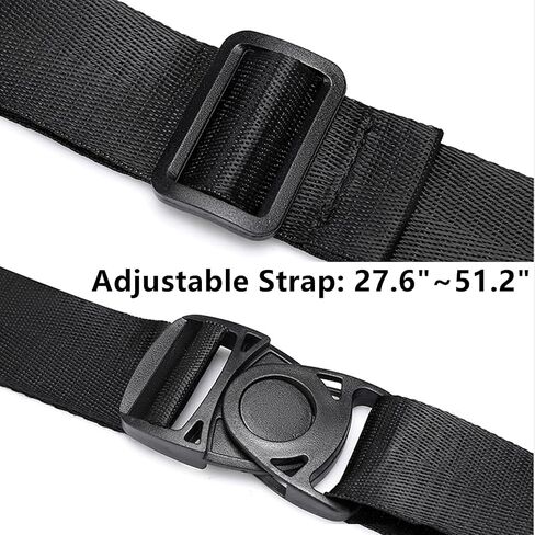 O-TBOST Carbon Fiber Crossbody Bag for Men Small Waist Fanny Pack for Travel Cycling in Saudi Arabia