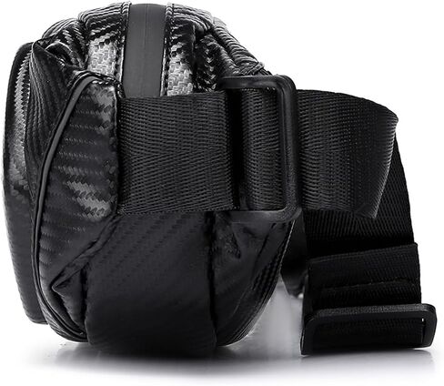 O-TBOST Carbon Fiber Crossbody Bag for Men Small Waist Fanny Pack for Travel Cycling in Saudi Arabia