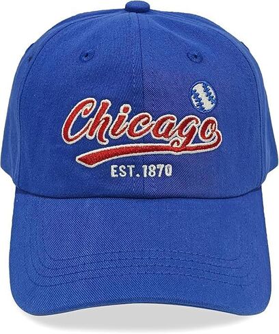 Embroidered Classic City Football Hat for Men Women, Adjustable Unisex Cotton Fans Baseball Cap in Kuwait