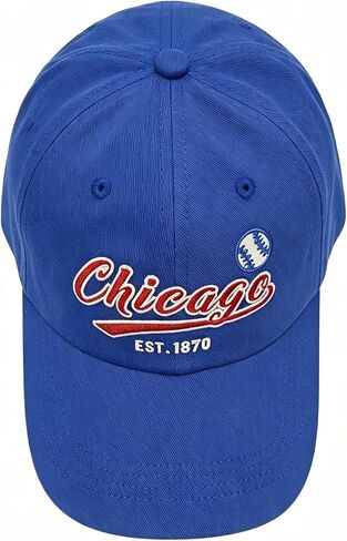 Embroidered Classic City Football Hat for Men Women, Adjustable Unisex Cotton Fans Baseball Cap in Kuwait