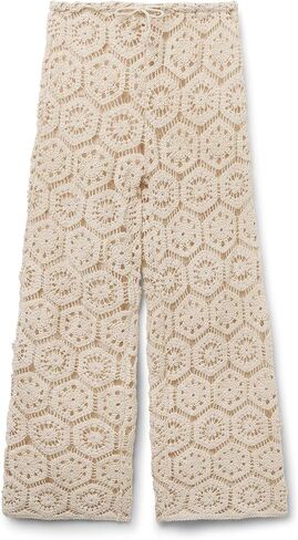 CALZEDONIA Woman's Crocheted Maxi Gilet in Kuwait