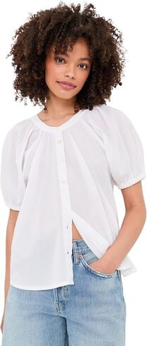 Faherty Women's Voile Lettie Top in Kuwait