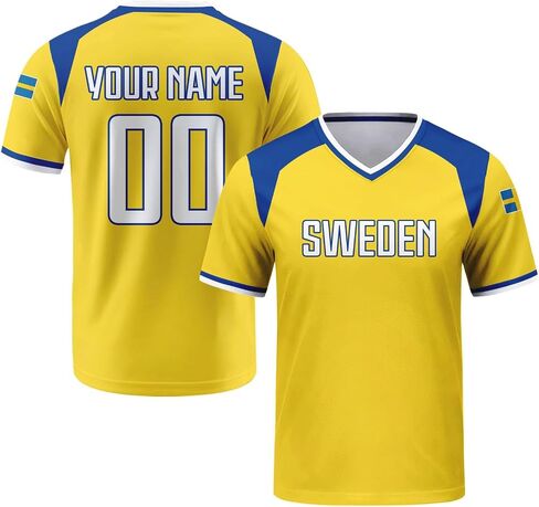 Custom Soccer Jersey for Men & Women, Jersey Custom with Country Name&Flag Pattern, Football Shirt Gift for Fans in Saudi Arabia