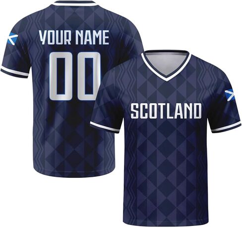Custom Soccer Jersey for Men & Women, Jersey Custom with Country Name&Flag Pattern, Football Shirt Gift for Fans in Saudi Arabia
