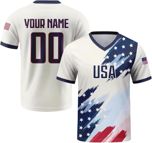 Custom Soccer Jersey for Men & Women, Jersey Custom with Country Name&Flag Pattern, Football Shirt Gift for Fans in Saudi Arabia