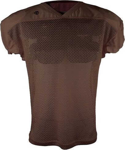 TAG Adult Practice Football Jersey, Belt-Length, Small/Medium, Brown in Saudi Arabia