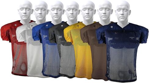 TAG Adult Practice Football Jersey, Belt-Length, Small/Medium, Brown in Saudi Arabia