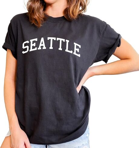 City State Text Graphic T Shirt Unisex Casual Typography Tee for Travel Pride Style in Saudi Arabia