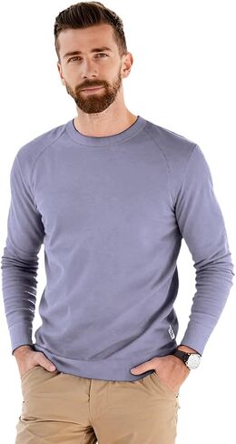 Men’s 100% Merino Wool Base Layer Top – 15.5 Micron Ultrafine, 180g Lightweight Long Sleeve Shirt in Saudi Arabia