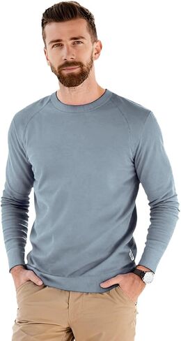 Men’s 100% Merino Wool Base Layer Top – 15.5 Micron Ultrafine, 180g Lightweight Long Sleeve Shirt in Saudi Arabia