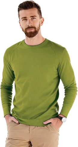 Men’s 100% Merino Wool Base Layer Top – 15.5 Micron Ultrafine, 180g Lightweight Long Sleeve Shirt in Saudi Arabia
