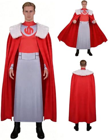 Boomtrader Thragg Invincible Cosplay Costume Cloak Jumpsuit Adult Men Halloween Party Cosplay Outfits in Saudi Arabia