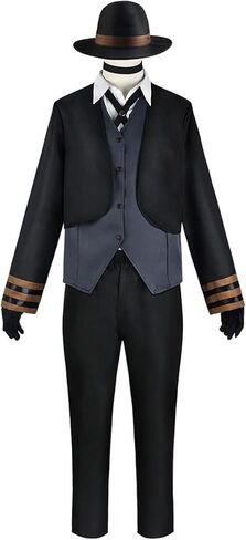 AwwwCos Men Cosplay Costume Jacket Uniform Suit with Hat Halloween Christmas Outfit in Saudi Arabia