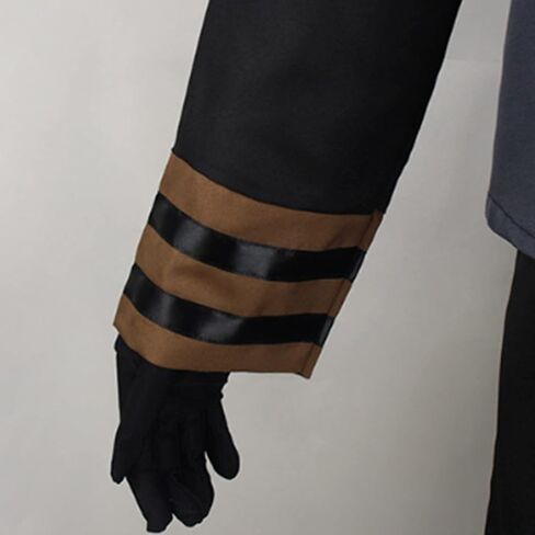 AwwwCos Men Cosplay Costume Jacket Uniform Suit with Hat Halloween Christmas Outfit in Saudi Arabia