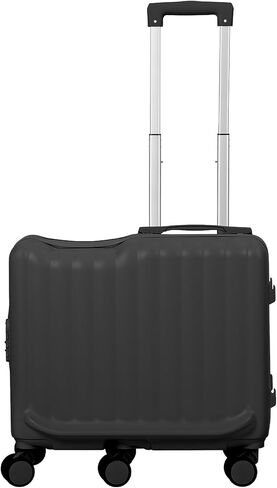 Ride-On Suitcase with Wheels for Kids Ages 4-8, 6 Spinner Scooter Luggage with Foldable Pedal, Small Carry-On Kids Luggage, Hardshell 18" Travel Case for Toddlers (Blue+) in Saudi Arabia