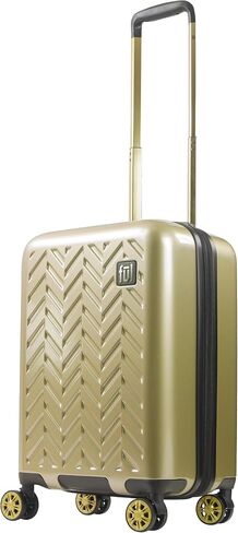FUL Grove 27 Inch Rolling Luggage, Hardshell Suitcase with Spinner Wheels, Gold in Kuwait