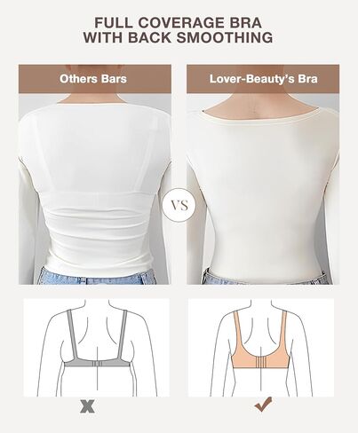 Minimizer Bras for Women Full Coverage Unlined Underwire Bras Plus Size Lifting Bra for Heavy Breast, Wide Strap, Skin 40C in Saudi Arabia
