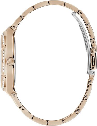 GUESS Women's 36mm Watch - Rose Gold-Tone Pink Dial Rose Gold-Tone Case in Kuwait