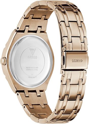 GUESS Women's 36mm Watch - Rose Gold-Tone Pink Dial Rose Gold-Tone Case in Kuwait