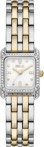 RELIC by Fossil Frances Three-Hand Gold-Tone, Silver Watch in Saudi Arabia