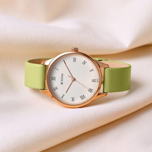 Titan Workwear Silver Dial Women Analog Watch with Stainless Steel Strap-NS2649KM01/NT2649KM01 in Kuwait