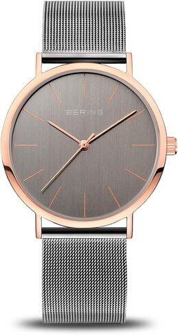Bering Women Analog Quartz Classic Collection Watch with Stainless Steel Strap and Sapphire Crystal 13436-369 in Saudi Arabia