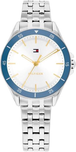 Tommy Hilfiger Women’s Quartz Bracelet Watch - Sport Bezel - Water Resistant up to 30m - Modern, Sophisticated Timepiece - Gift for Her 30mm in Kuwait