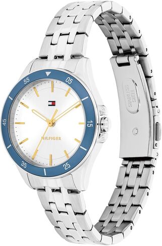 Tommy Hilfiger Women’s Quartz Bracelet Watch - Sport Bezel - Water Resistant up to 30m - Modern, Sophisticated Timepiece - Gift for Her 30mm in Kuwait