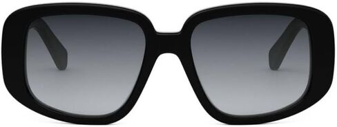 Celine Bold 3 Dots Smoke Gradient Butterfly Ladies Sunglasses CL40299U 01B 55 in Saudi Arabia