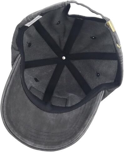 Xpayzere Limited Edition Dad Hat for Men, Adjustable Leather Patch Cotton Baseball Cap in Saudi Arabia
