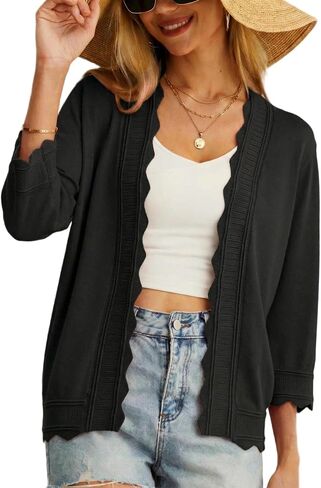 Grecerelle Women's 2025 3/4 Sleeve Light Weight Summer Summer Sourd in Kuwait