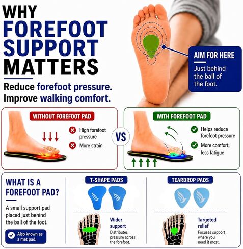 Plantar Fasciitis High Arch Support Insole for Men Women,Heavy Duty Support Pain Relief Orthotics Insert,Relieve Flat Feet,High Arch,Foot Pain (MEN7-7.5/WOMEN9-265mm) in Kuwait