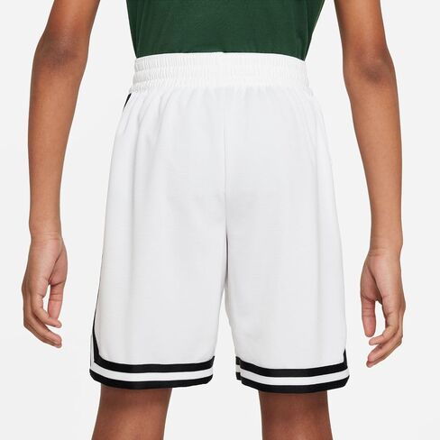 Nike Dri-FIT DNA Big Kids' (Boys') Basketball Shorts (White/Black, FJ6802-100) Size X-Small in Kuwait
