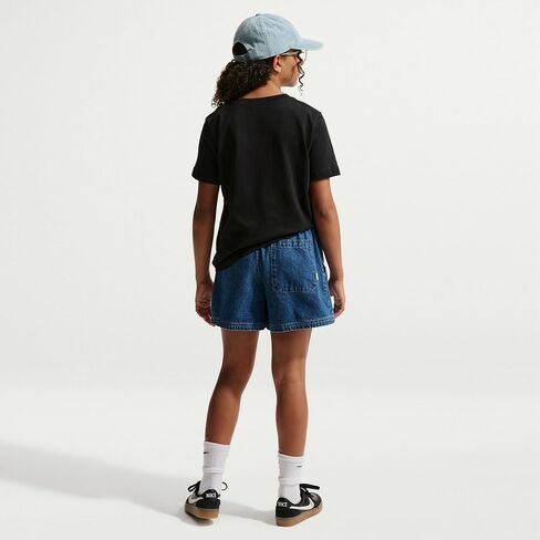 Nike Unisex Big Kids' Sportswear Club Boxy T-Shirt - Boys and Girls in Kuwait