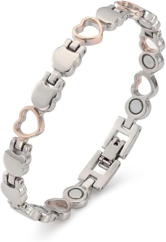 Accent Link Bracelet for Women,Jewelry Accessories, Ideal Gift for Mom, Wife, Birthday, Daily Wear in Saudi Arabia