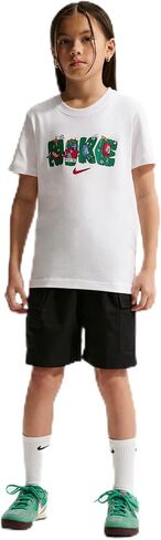 Nike Unisex Big Kids' Sportswear Club Boxy T-Shirt - Boys and Girls in Kuwait