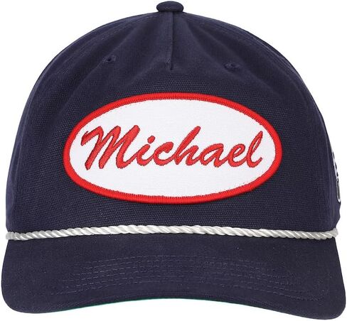 John Carpenter's Halloween Michael Name Patch Navy Retro Grandpa Snapback Hat in Saudi Arabia