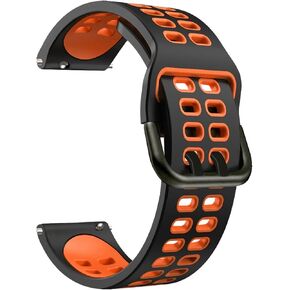CZKE 22mm Silicone Correa Wrist Band for COROS APEX Pro/APEX 46mm Straps Watchband for Polar Vantage M2/ Grit X Pro Bracelet Watch Band (Color : Color F, Size : 22mm Universal) in Saudi Arabia