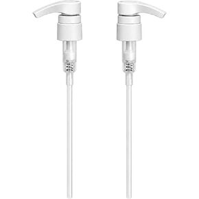 Universal Shampoo Conditioner Pump (2-Pack) – White Replacement Dispenser for 1 Liter / 33.8 oz Bottles, Locking Pump Top, Salon Professional Use by The Kombucaha Company in Saudi Arabia