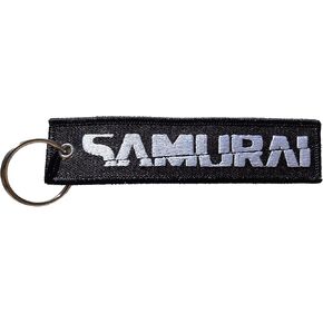 سلسلة مفاتيح مطرزة من SAMURAI Cyberpunk، علامة طيران على شكل مفتاح نفاث in Kuwait