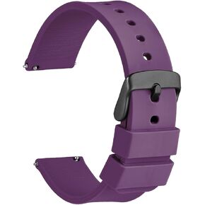 MJMT06 Watchband 14mm 18mm 20mm 22mm 24mm Silicone Sport Watch Strap Men Women Replecement Band Rubber Bracelet Stainless Buckle in Kuwait