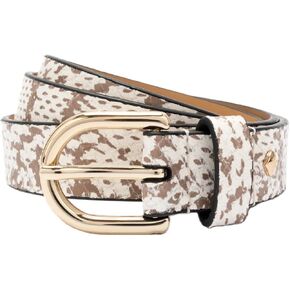 Kate Spade Womens 1 Inch Printed Snake Belt, Stylish Accessory for Everyday, Adjustable Fit in Saudi Arabia
