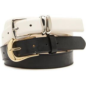 Steve Madden Women's Black and White Pant Belt Pack in Kuwait