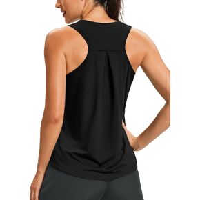 MathCat Women's Workout Tank Tops Racerback Sleeveless Lightweight Athletic Yoga Shirts Loose Fit Running Tank Top for Women in Saudi Arabia
