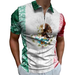 Zakqeik Croatian Flag Polo-Shirts for Men Short Sleeve Slim Fit Collared T-Shirt in Saudi Arabia