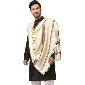 Weavers Villa Meditation Shawl/Wrap, Oversize Scarf or Stole. Unisex in Kuwait