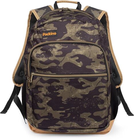24L Travel Laptop Backpack, Business Anti Theft Slim Sturdy Large Laptops Backpack, Water Resistant College Computer Bag Gift for Men & Women Fits 17 Inch Notebook, Camouflage in Saudi Arabia